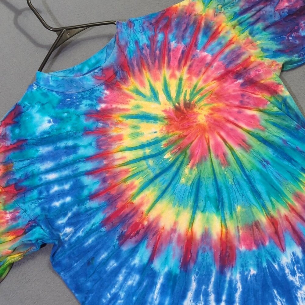 Bristol Blues VTGT-Shirt Men's XL Multicolor Tie Dye Single Stitch Short Sleeve